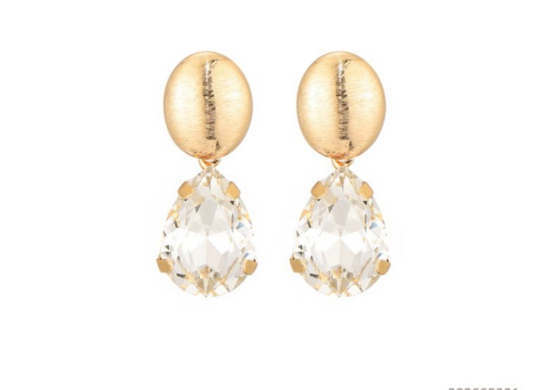 Bo oorbellen champagne