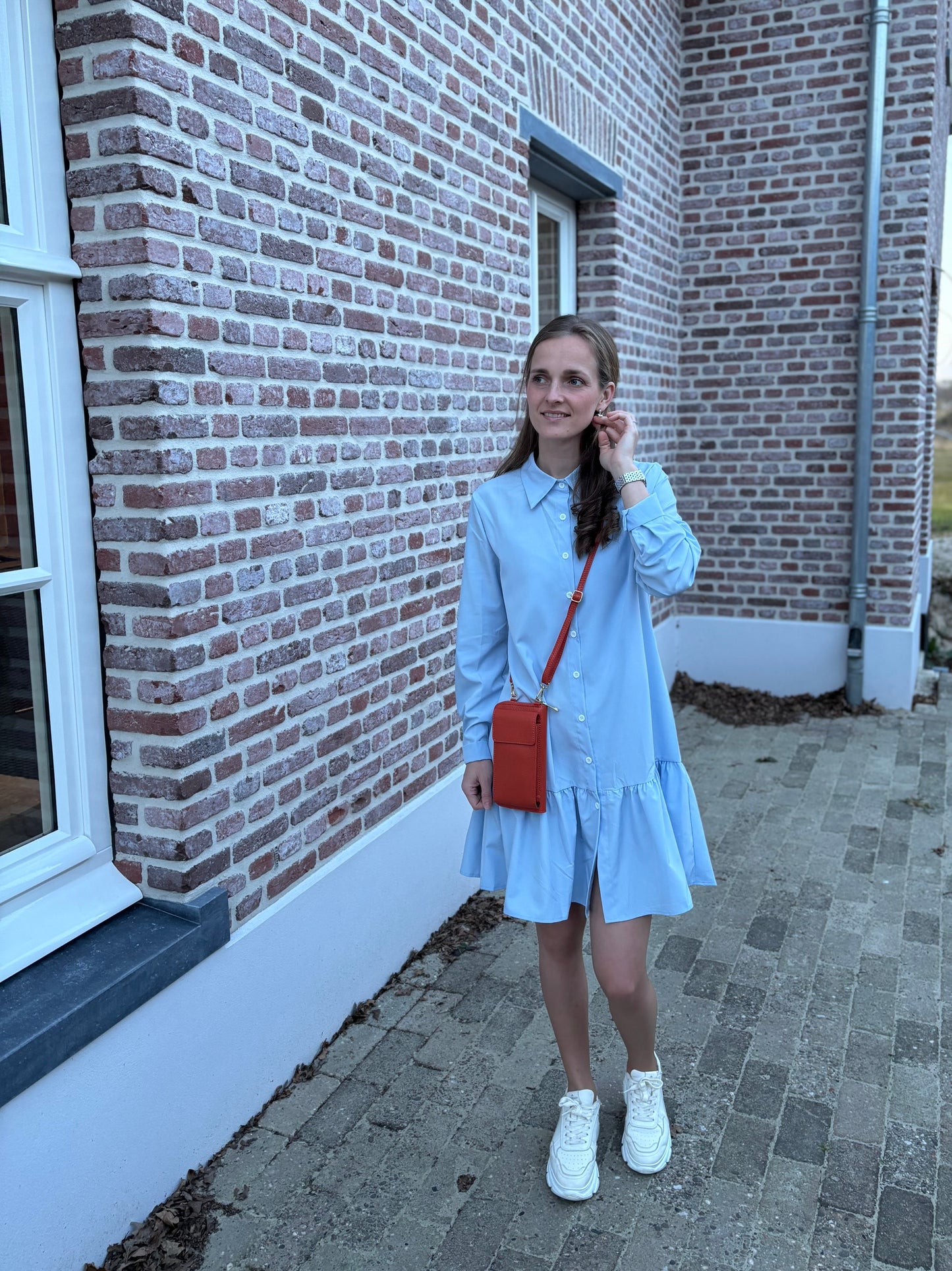 Portemonnee tas oranje sale