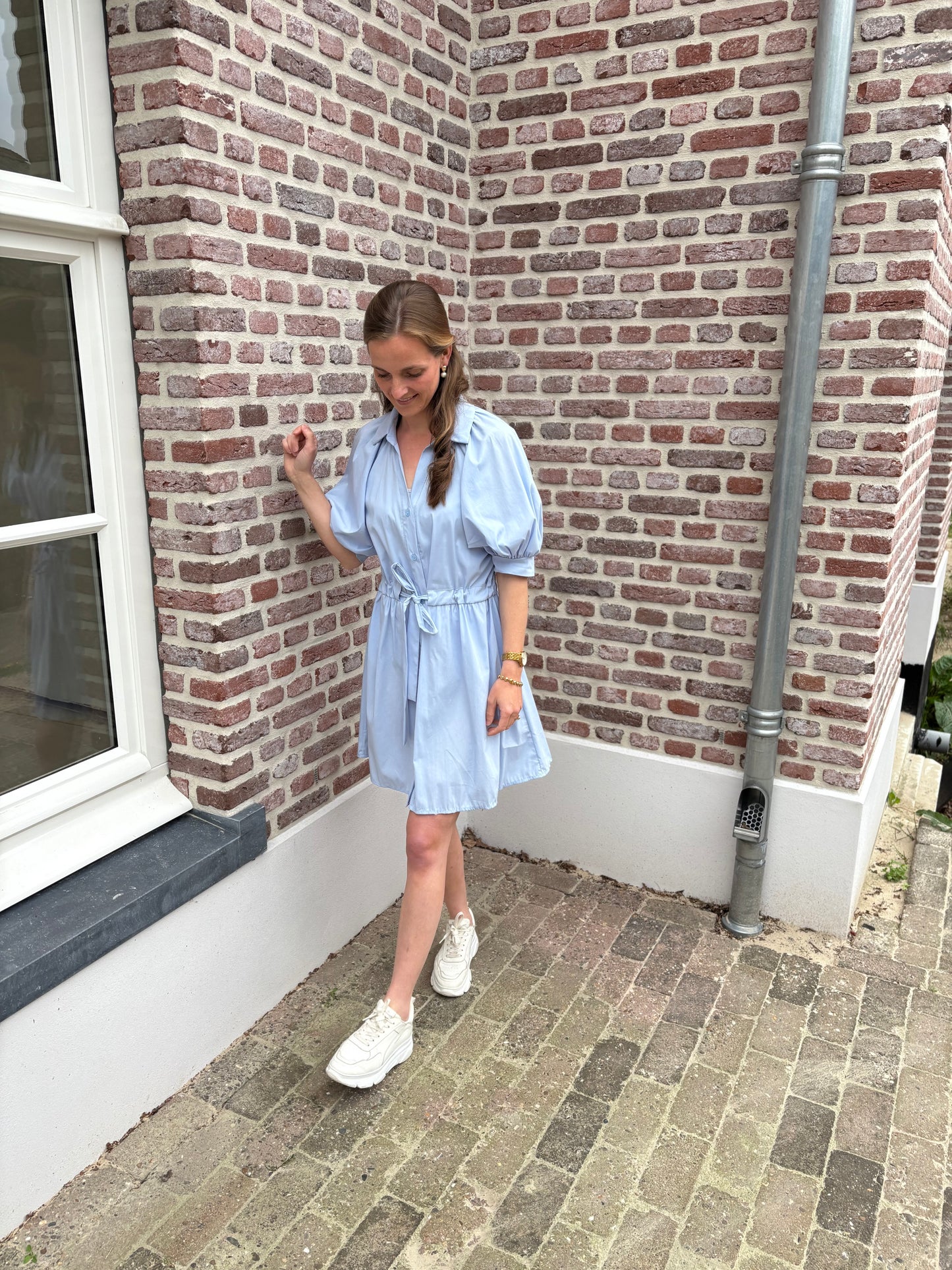 Mienke jurk blauw SALE