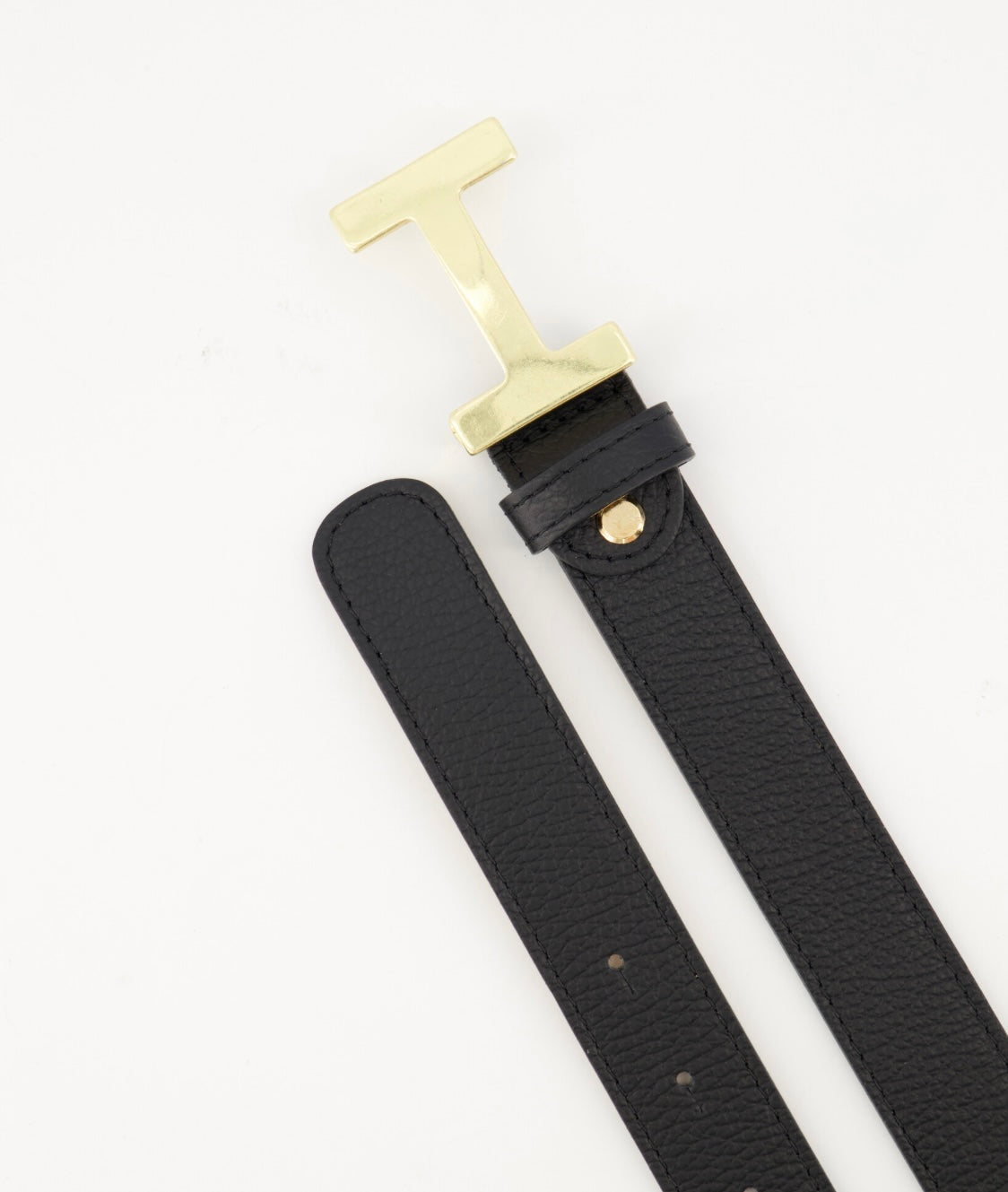 Harper riem breed zwart