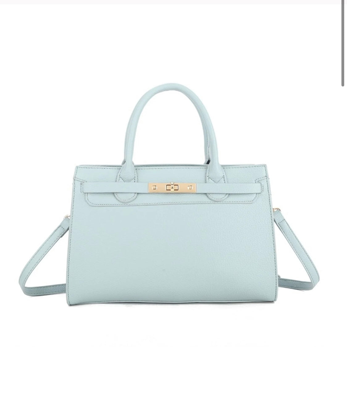 Handtas lichtblauw sale