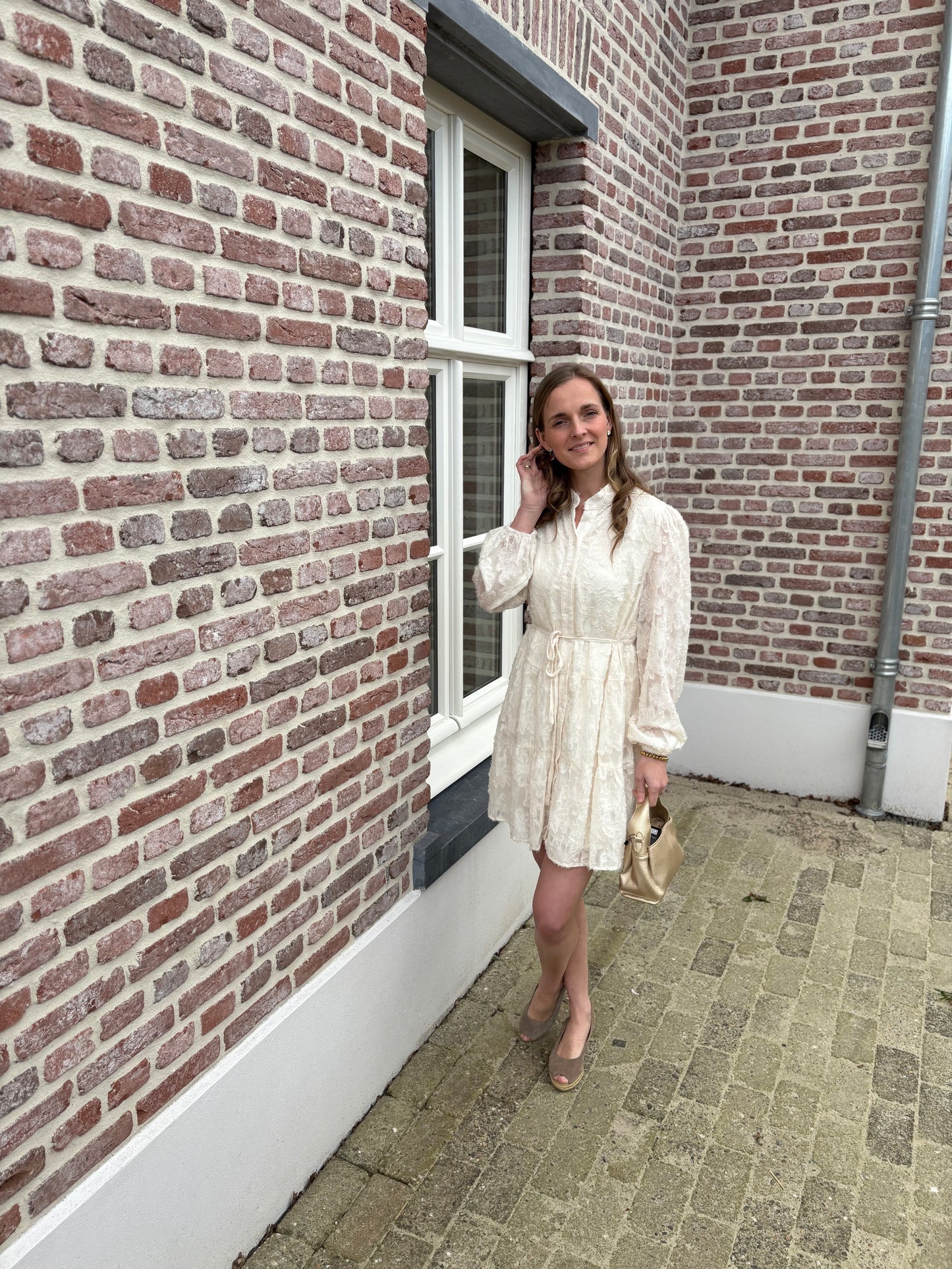 Sophia jurk off white