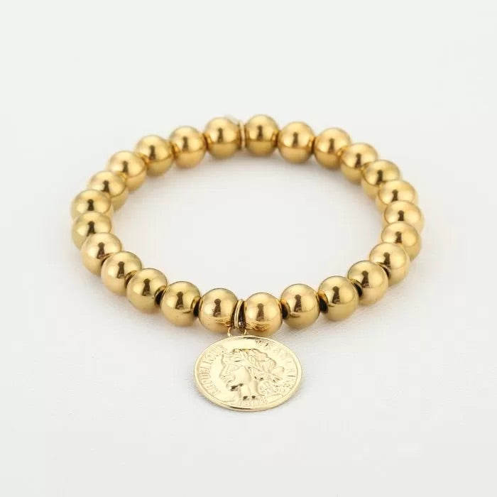 Bedel armband goud