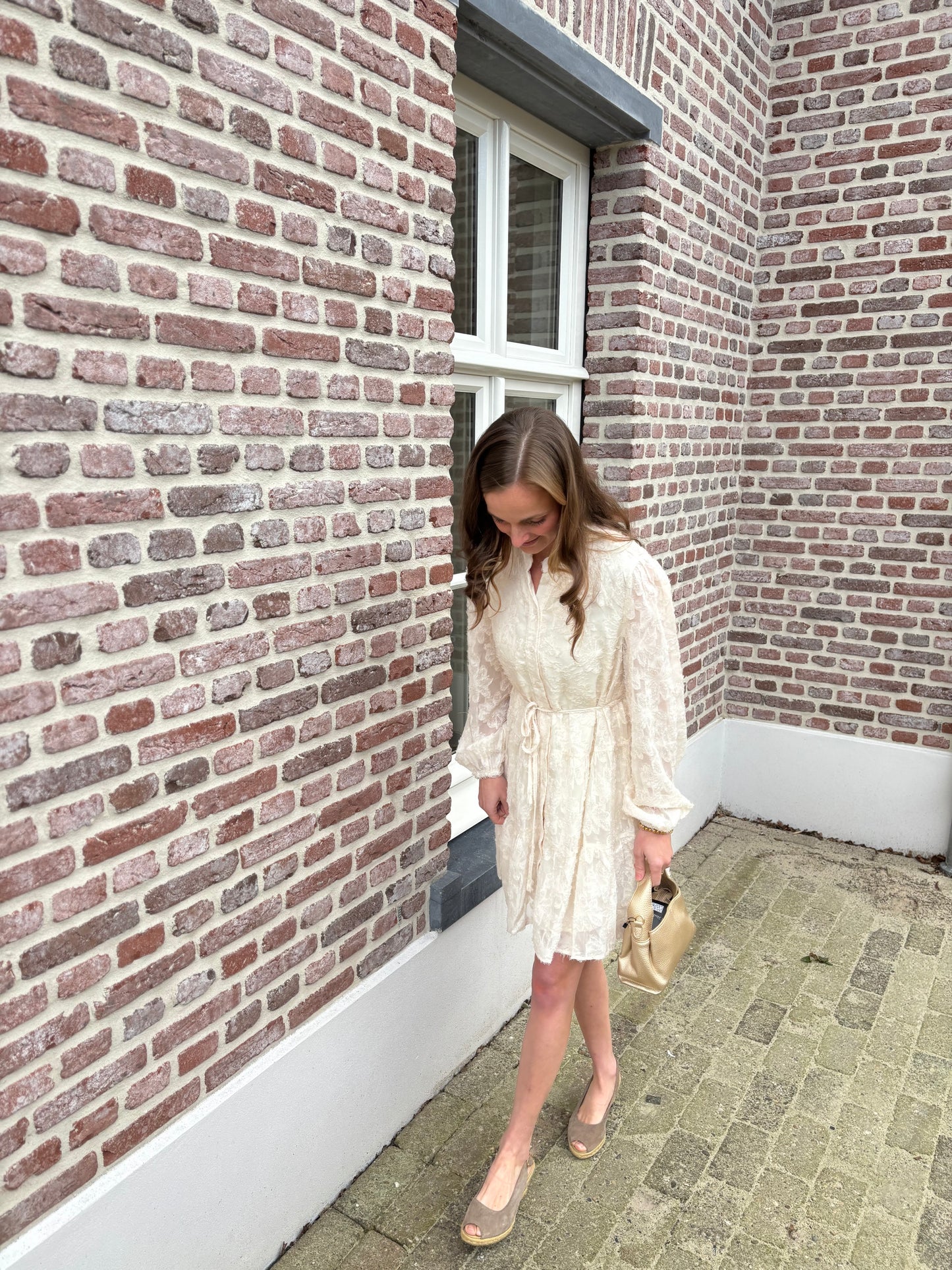 Sophia jurk off white