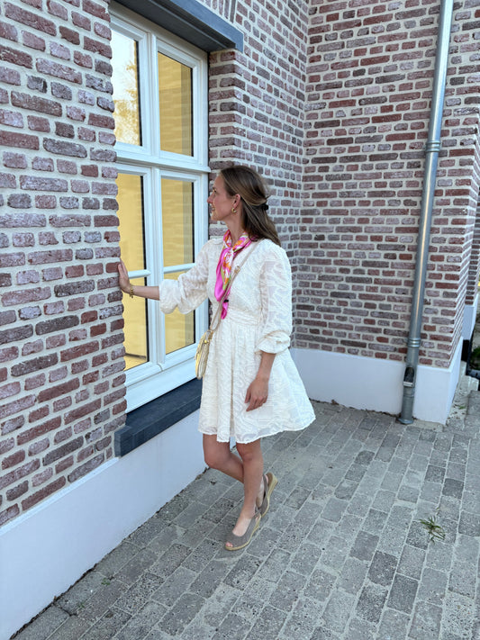 Mieke jurkje wit SALE