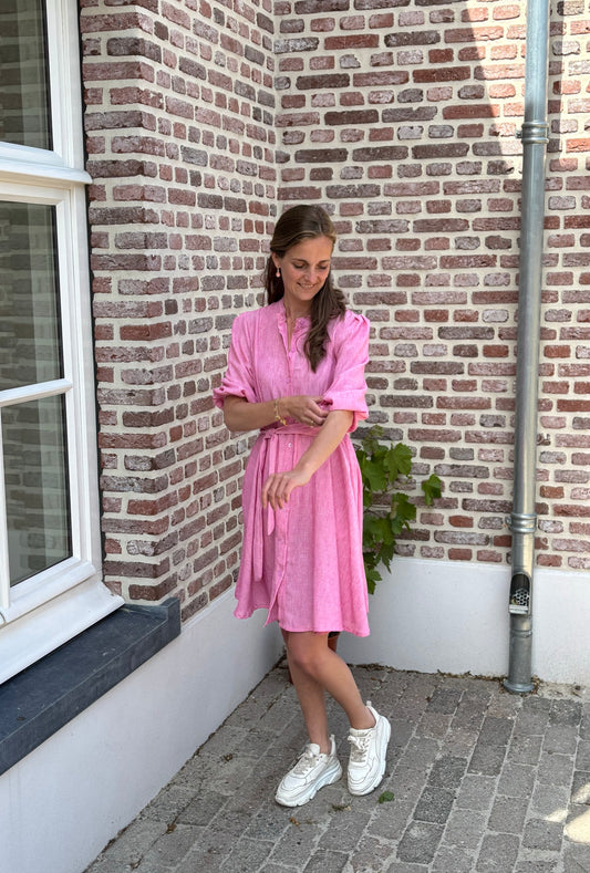 Hanna jurk roze